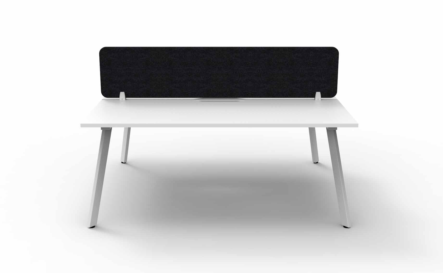 Eternity 2 Person Double Sided Workstation - with Eco Screen